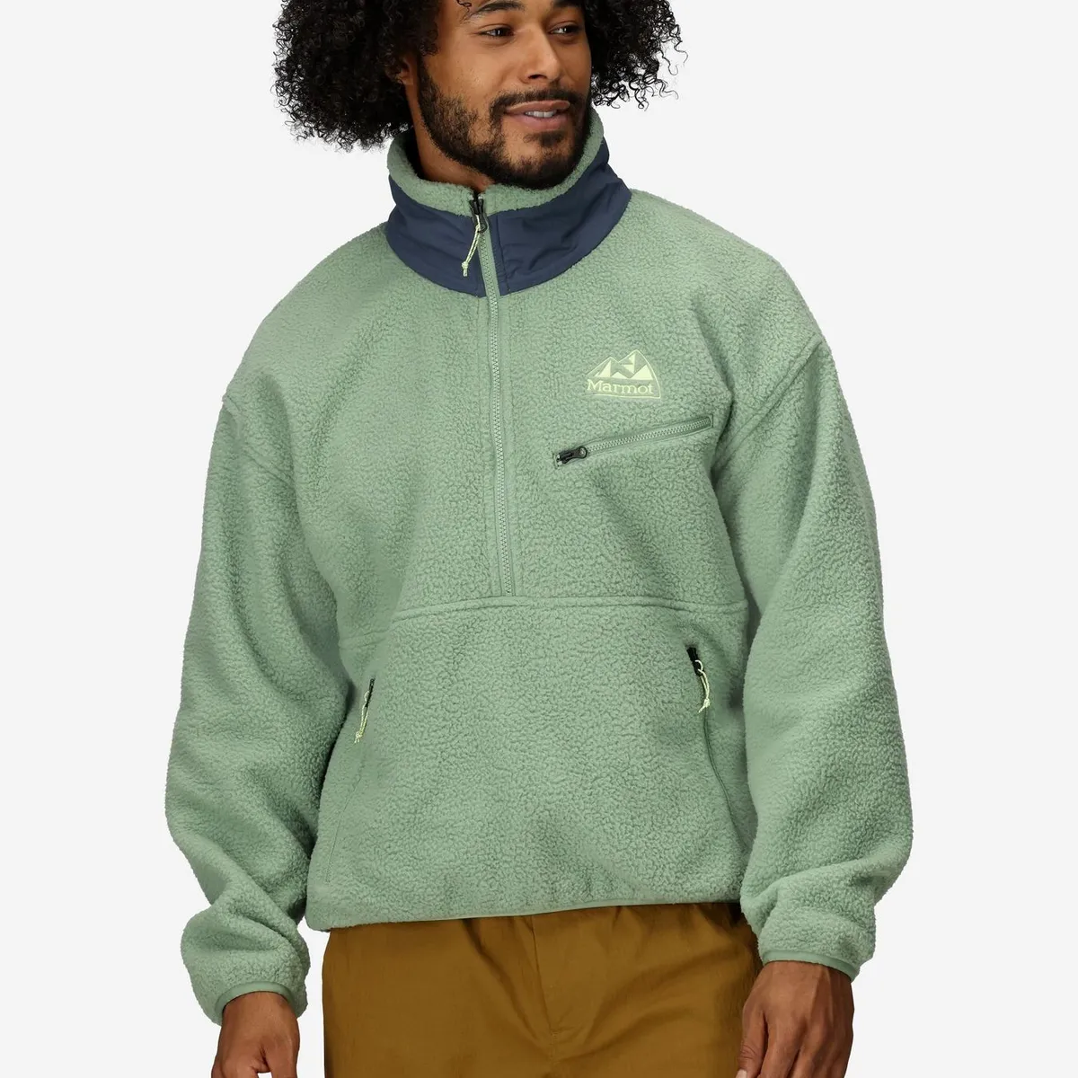MARMOT - Polar Hombre Marmot 94 Eco Recycled Fleece Verde