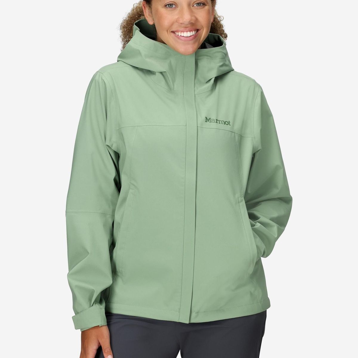 MARMOT - Chaqueta Mujer Precip Eco Pro Verde Marmot