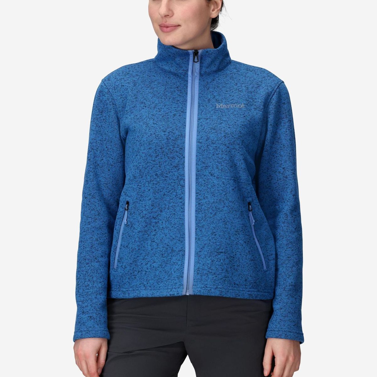 MARMOT - Polar Mujer Drop Line Jacket Celeste Marmot
