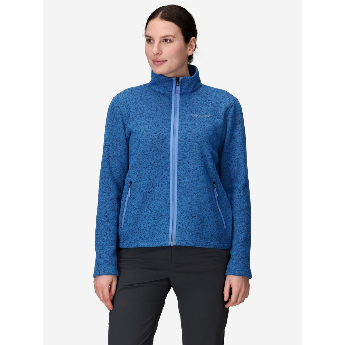MARMOT - Polar Mujer Drop Line Jacket Celeste Marmot