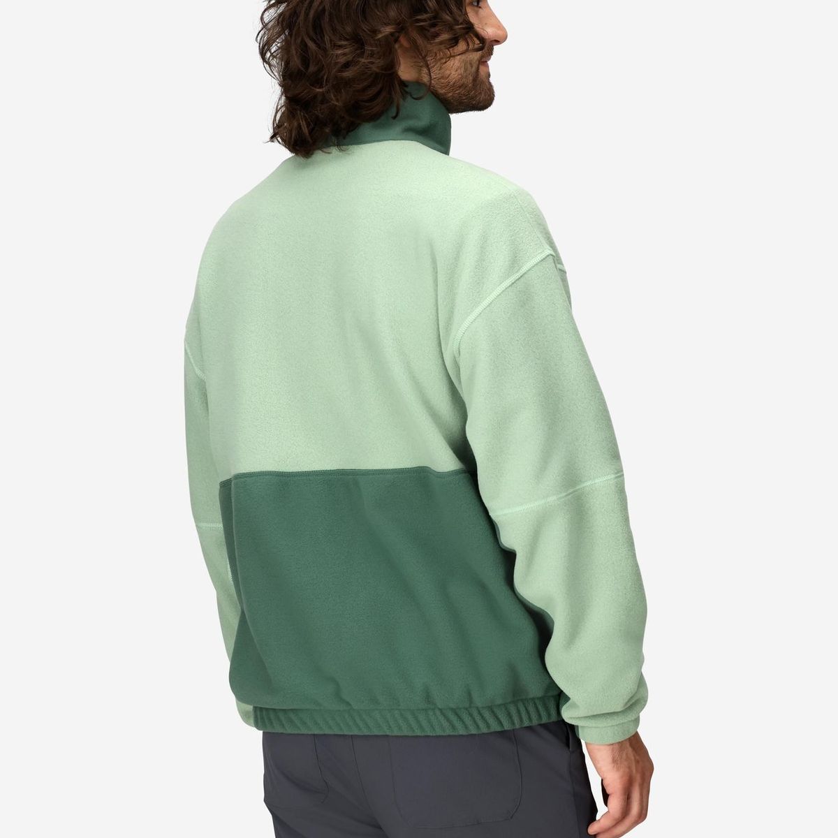 MARMOT - Polar Hombre Retro Rocklin Half Zip Verde Marmot