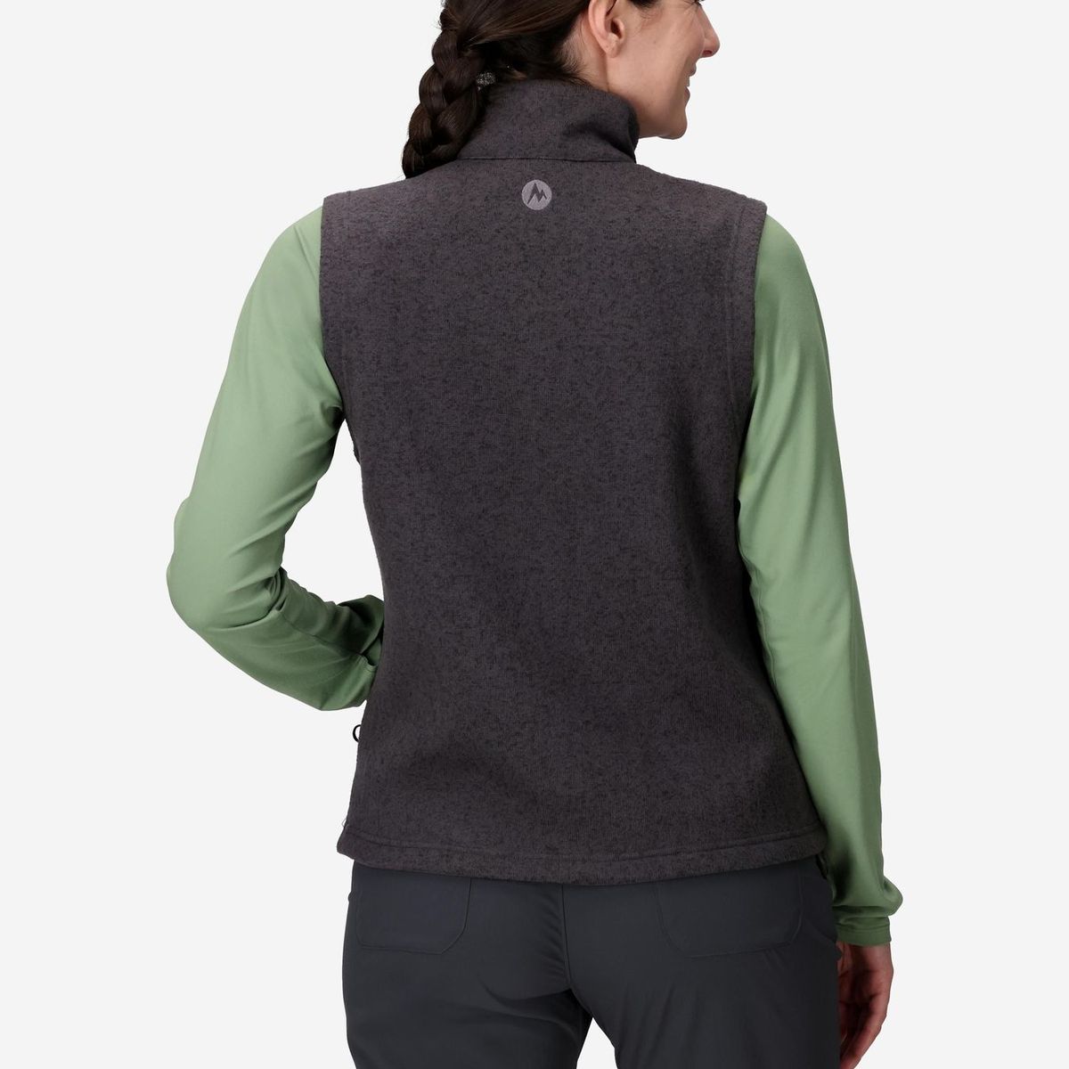 MARMOT - Polar Mujer Drop Line Vest Negro Marmot