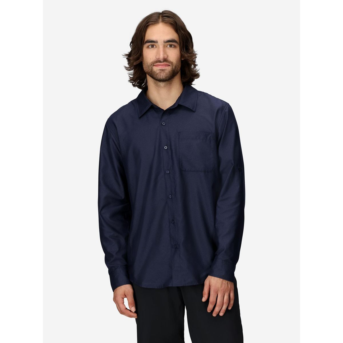 MARMOT - Camisa Hombre Marmot Arex Ls Azul