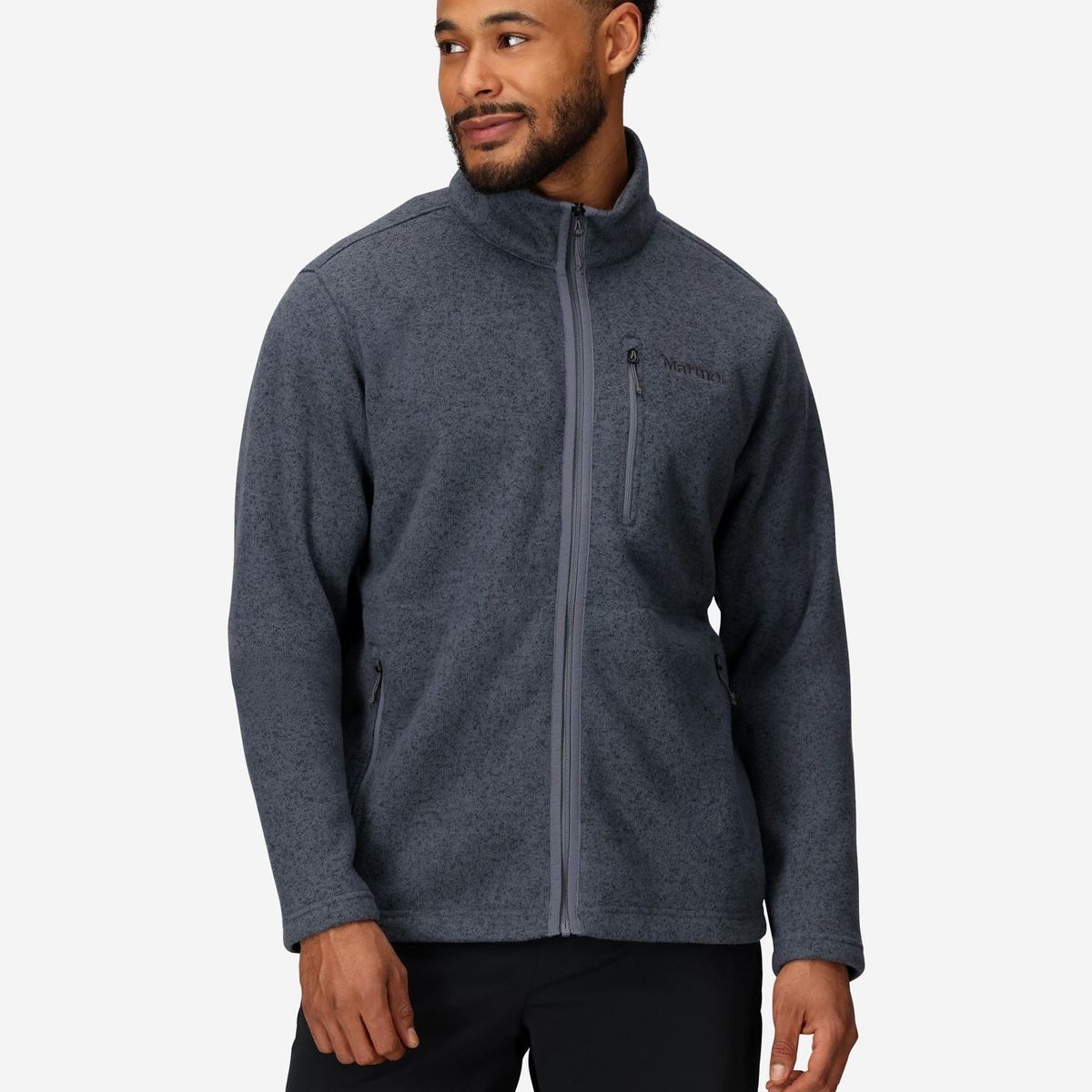 MARMOT - Polar Hombre Drop Line Jacket Gris Marmot