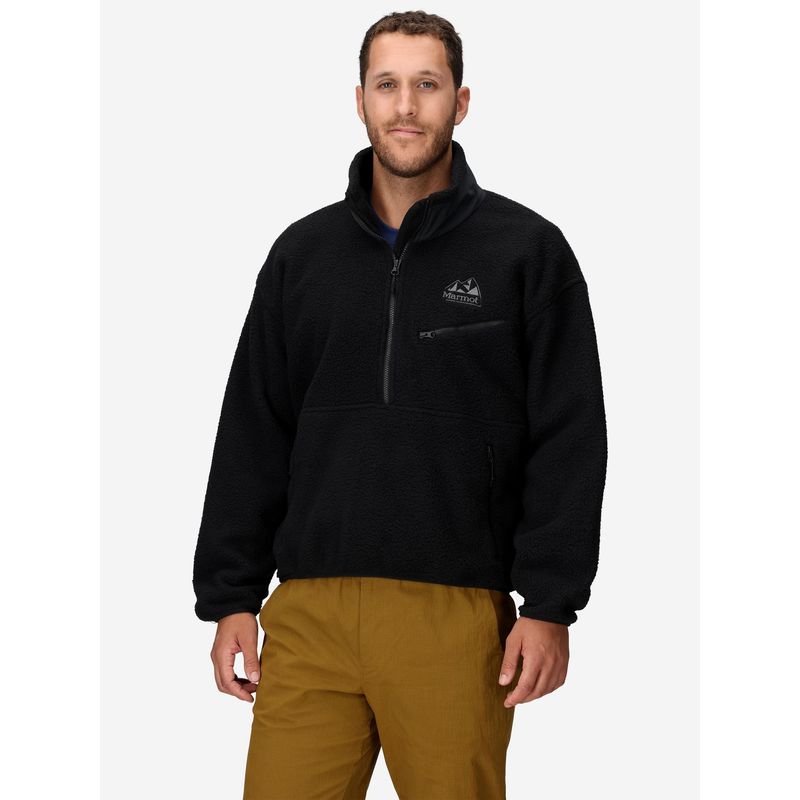 MARMOT - Polar Hombre 94 Eco Recycled Fleece Negro Marmot