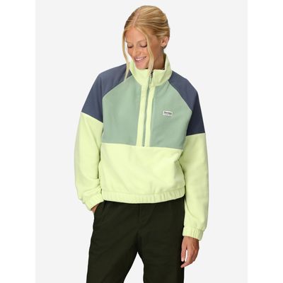 Imagen 1 del producto Polar Mujer Retro Rocklin Half Zip Verde