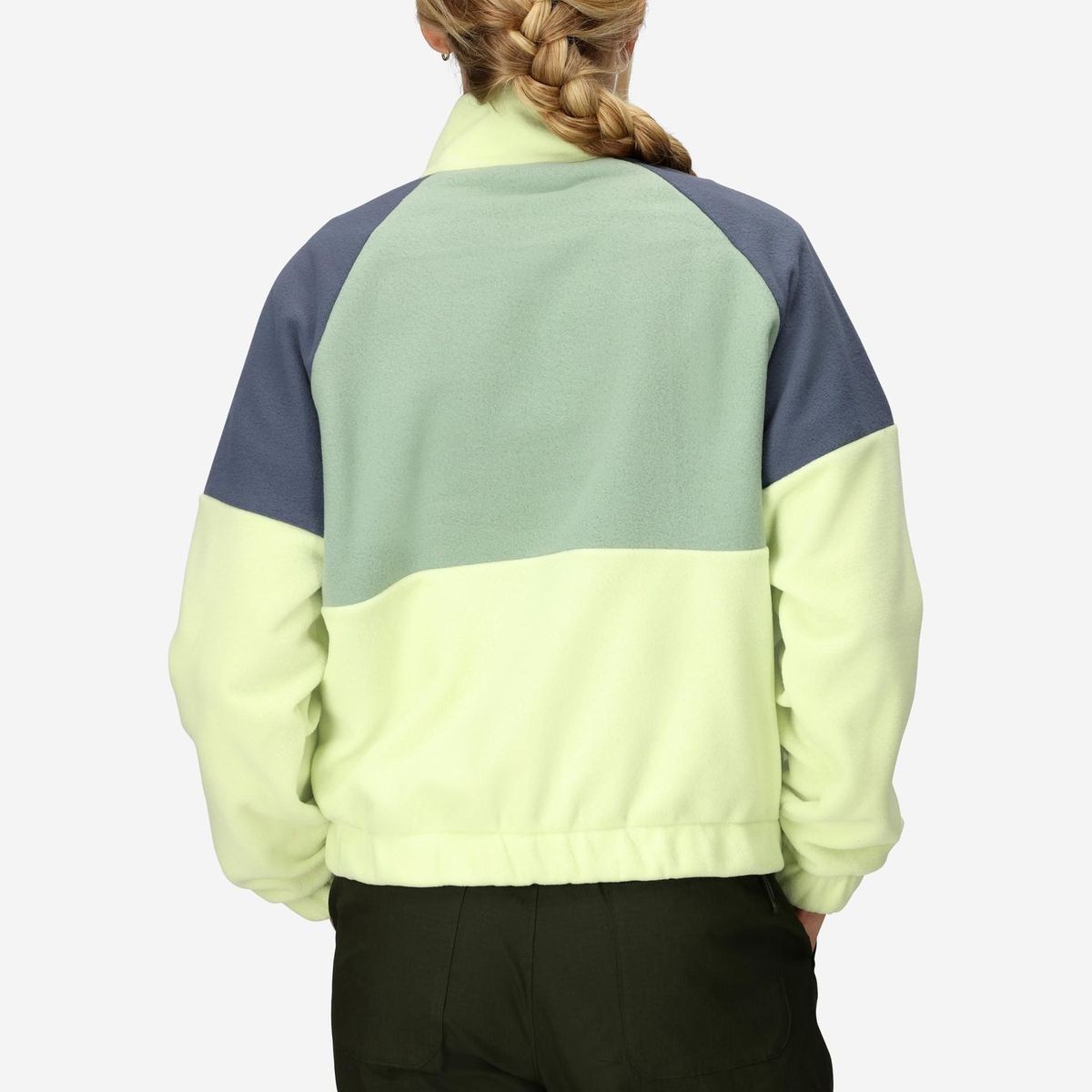 MARMOT - Polar Mujer Retro Rocklin Half Zip Verde Marmot