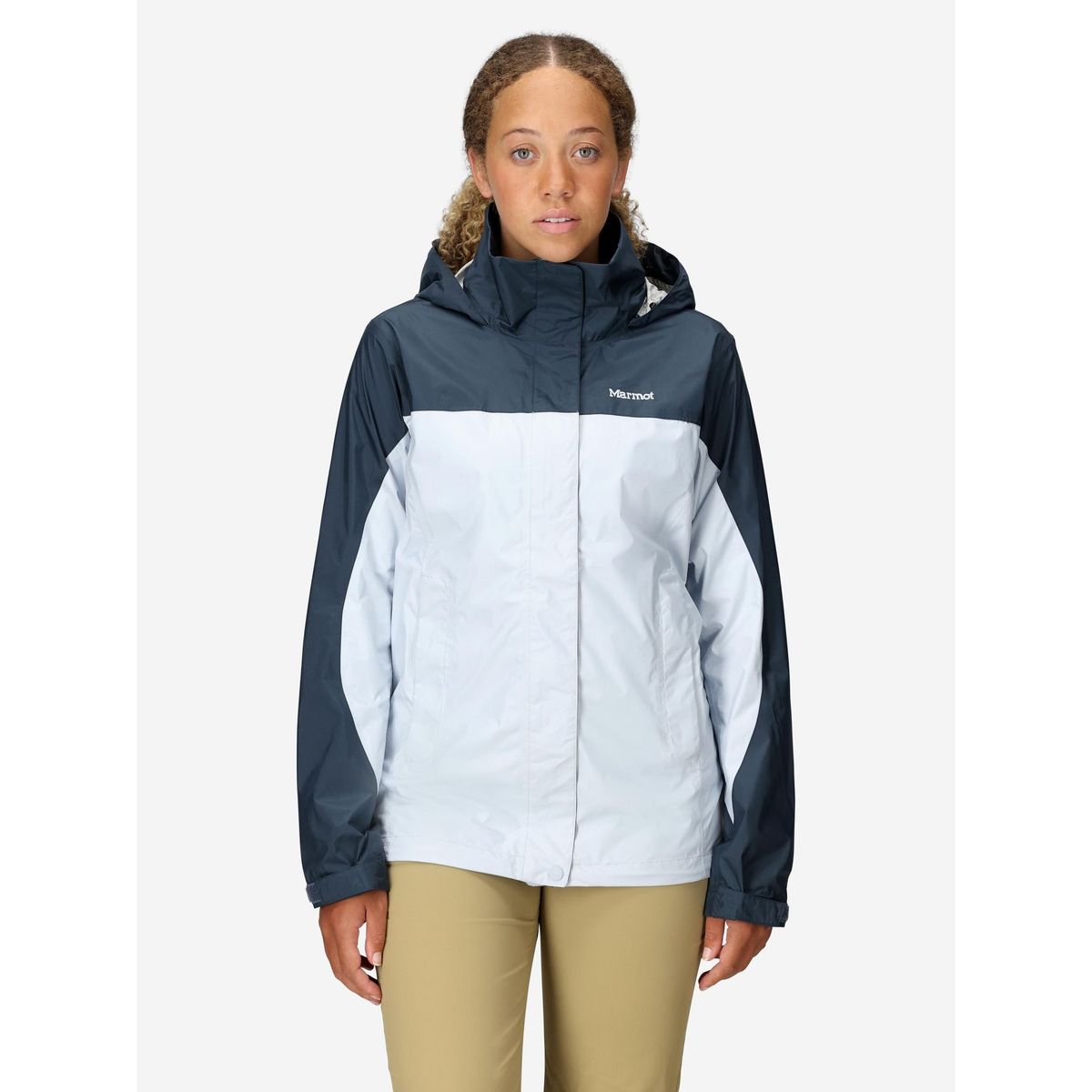 MARMOT - Chaqueta Mujer Precip Eco Celeste Marmot