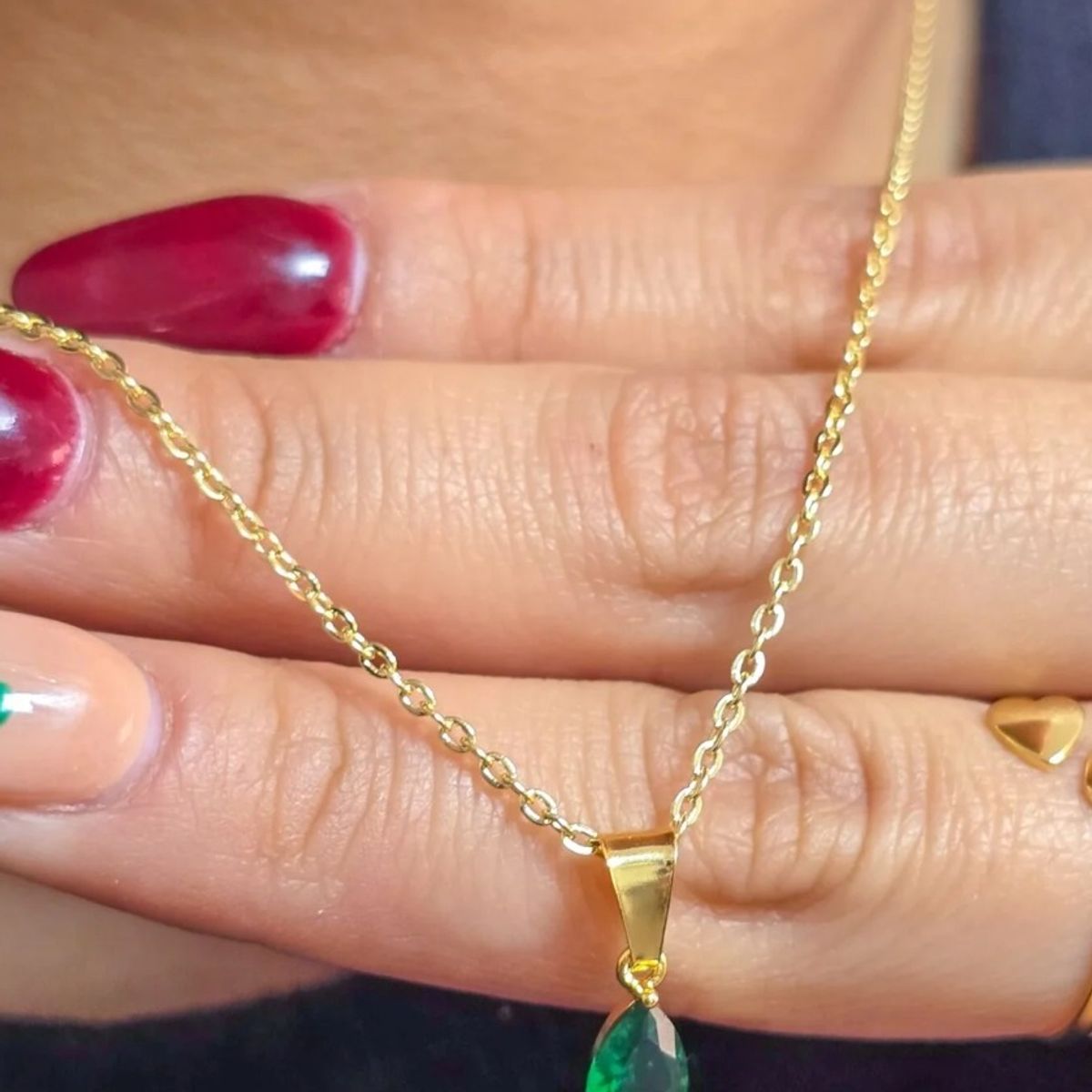 GENERICO - Dije Gota Only Oro Laminado 18k