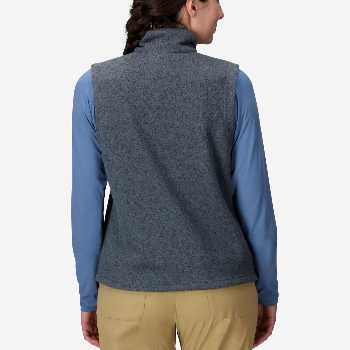 MARMOT - Polar Mujer Drop Line Vest Gris Marmot
