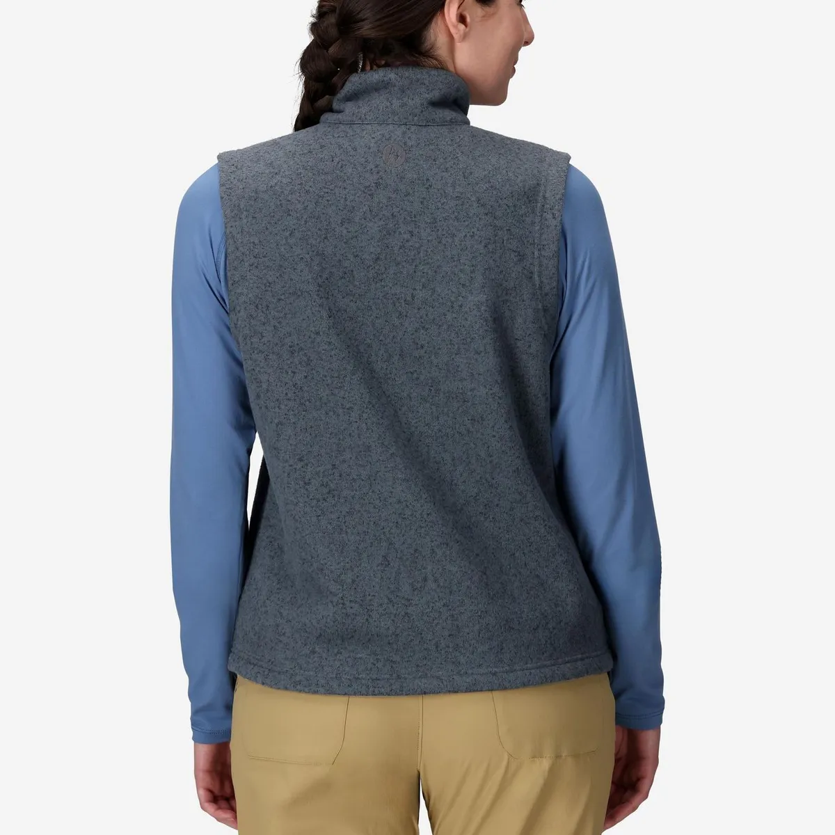 MARMOT - Polar Mujer Drop Line Vest Gris Marmot