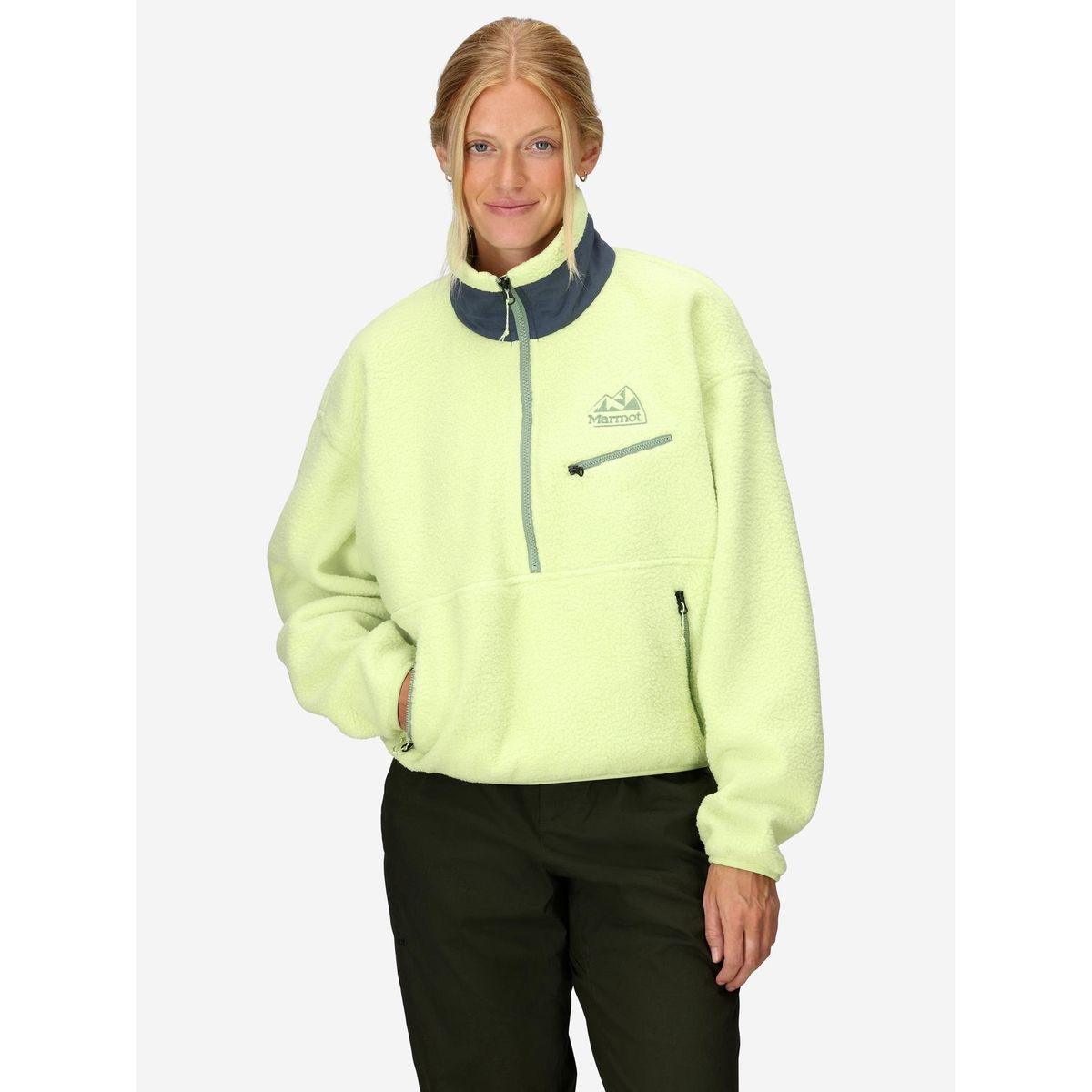 MARMOT - Polar Mujer 94 Eco Recycled Fleece Verde Marmot