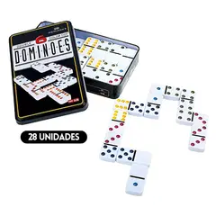 GENERICO - Dominó Doble De 6 Puntos De Color Juego De 28 Piezas
