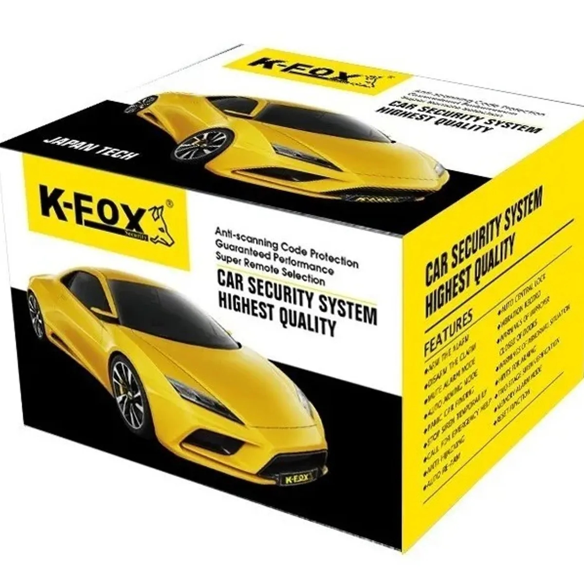 GENERICO - Alarma K-fox Codigo Variable