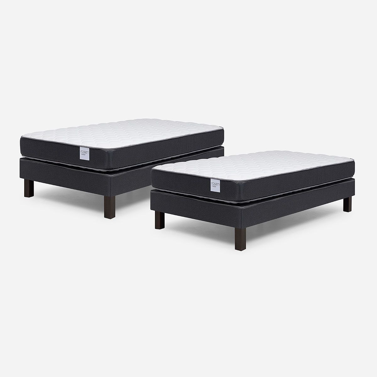 ROSEN - Set Camas Europea Wave 1 Plaza 90 x 190 cm