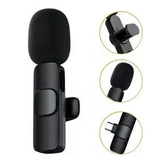 GENERICO - Micrófono Inalámbrico De Solapa Lavalier Celular Usb-c