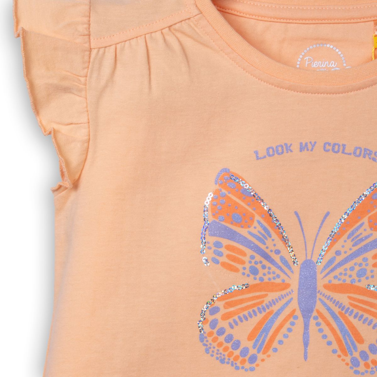 PILLIN - Polera Niña Damasco Pillin (PVC617-25DAM4)