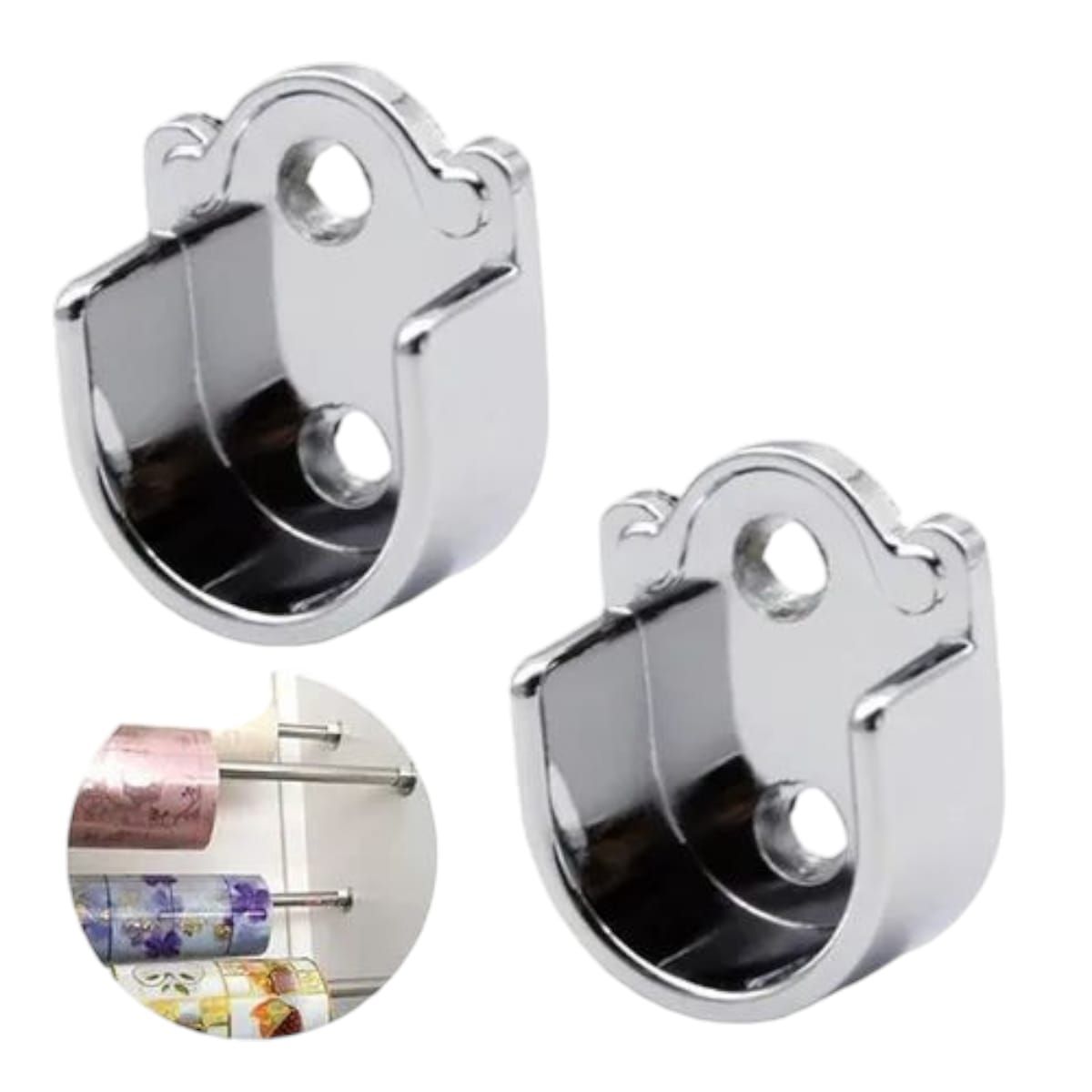 GENERICO - Pack 2 Soportes de pares para Tubo  Gms