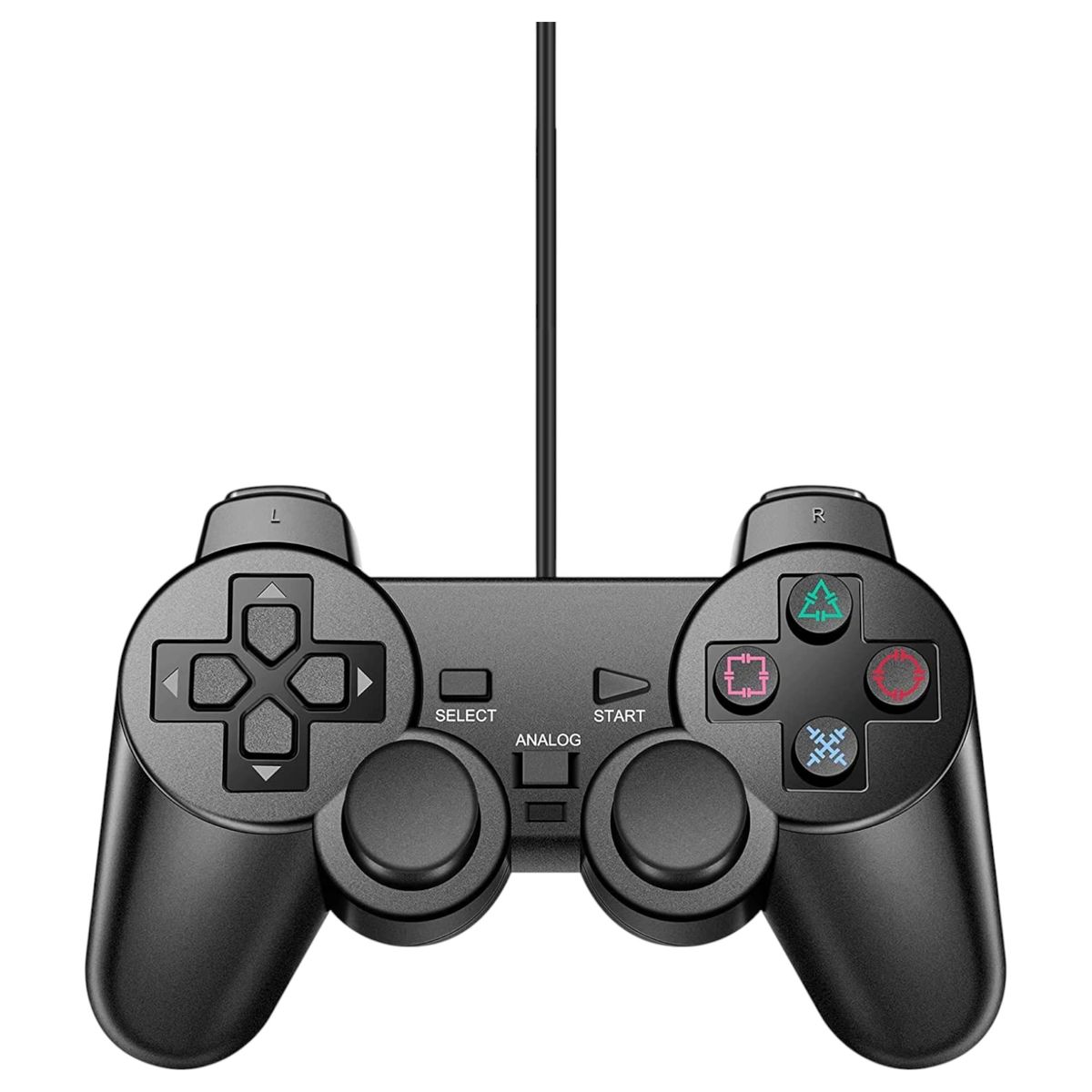 DBLUE - Gamepad USB con Análogos Black Deluxe DBC1001