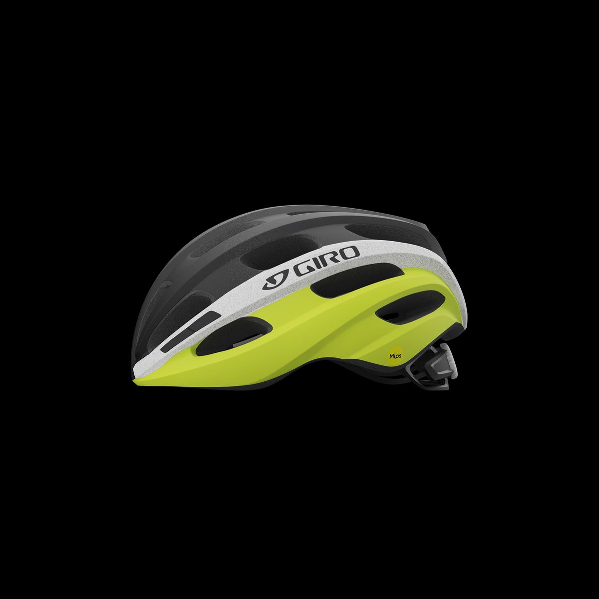 GIRO - CASCO GIRO ISODE MIPS MATE BLACK FADE/HIGLIGHT YELLOW