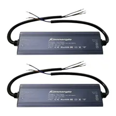 GENERICO - 2 Fuentes de Poder 12V 5A 60W IP67 Hermética