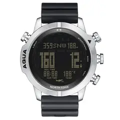 AQUASPORT - Reloj Computador Buceo North Edge con Brújula y Sensores