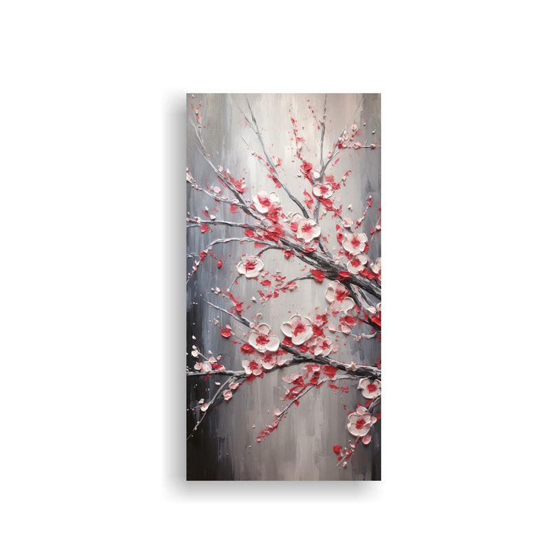GENERICO - Pintura En Lienzo De Bastidor De Madera Con 70x140 Cm