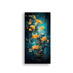 GENERICO - Cuadro Dibujo Sensibilidad Artística Abstracto 70x140 Cm