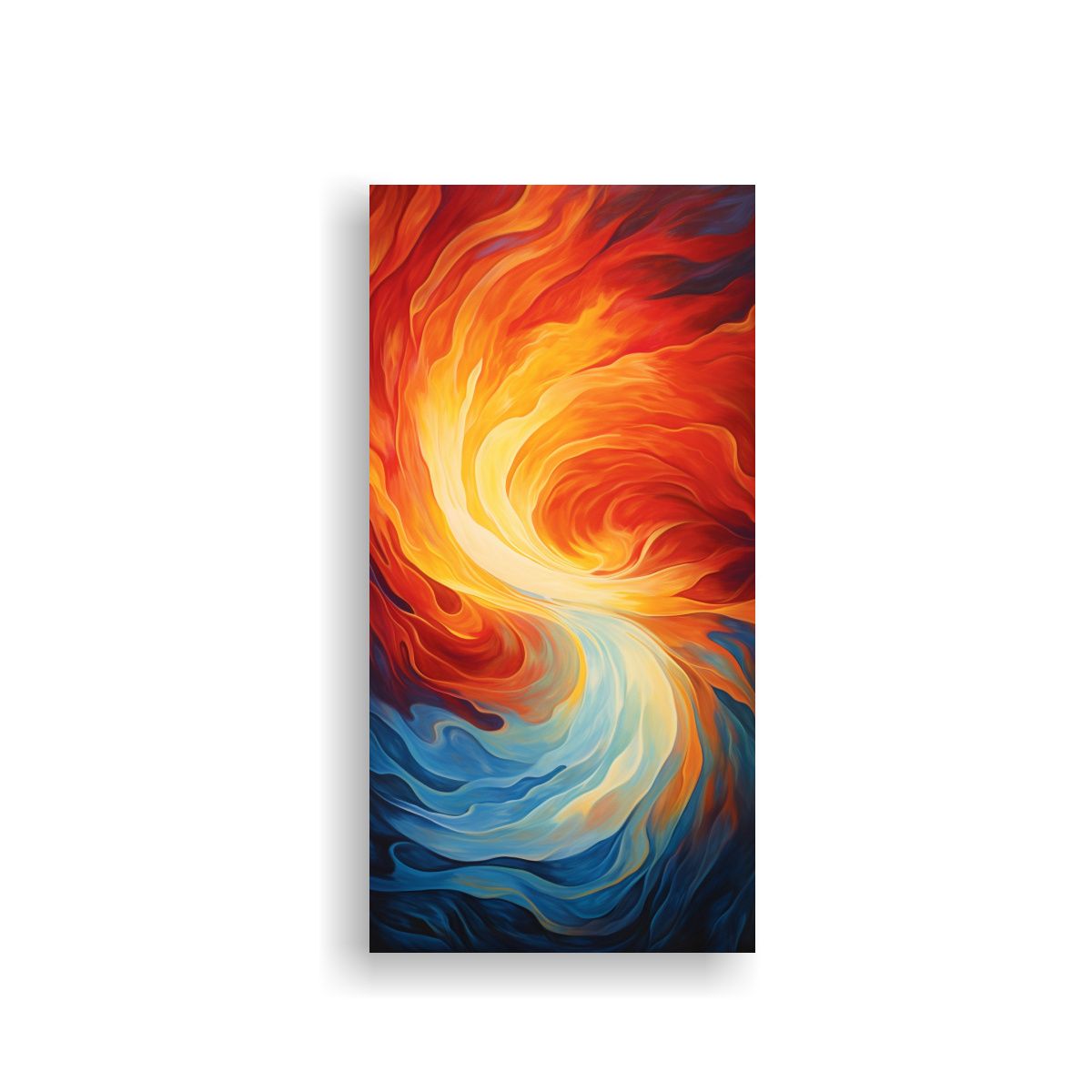 GENERICO - Cuadro Diseño Para Comedor Con Formas De 70x140 Cm