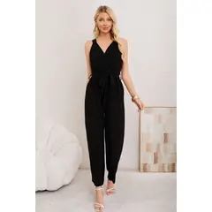 LIKE SHOP - Enterito Semi Formal Casual Calidad Premium Espalda Macramé 3388