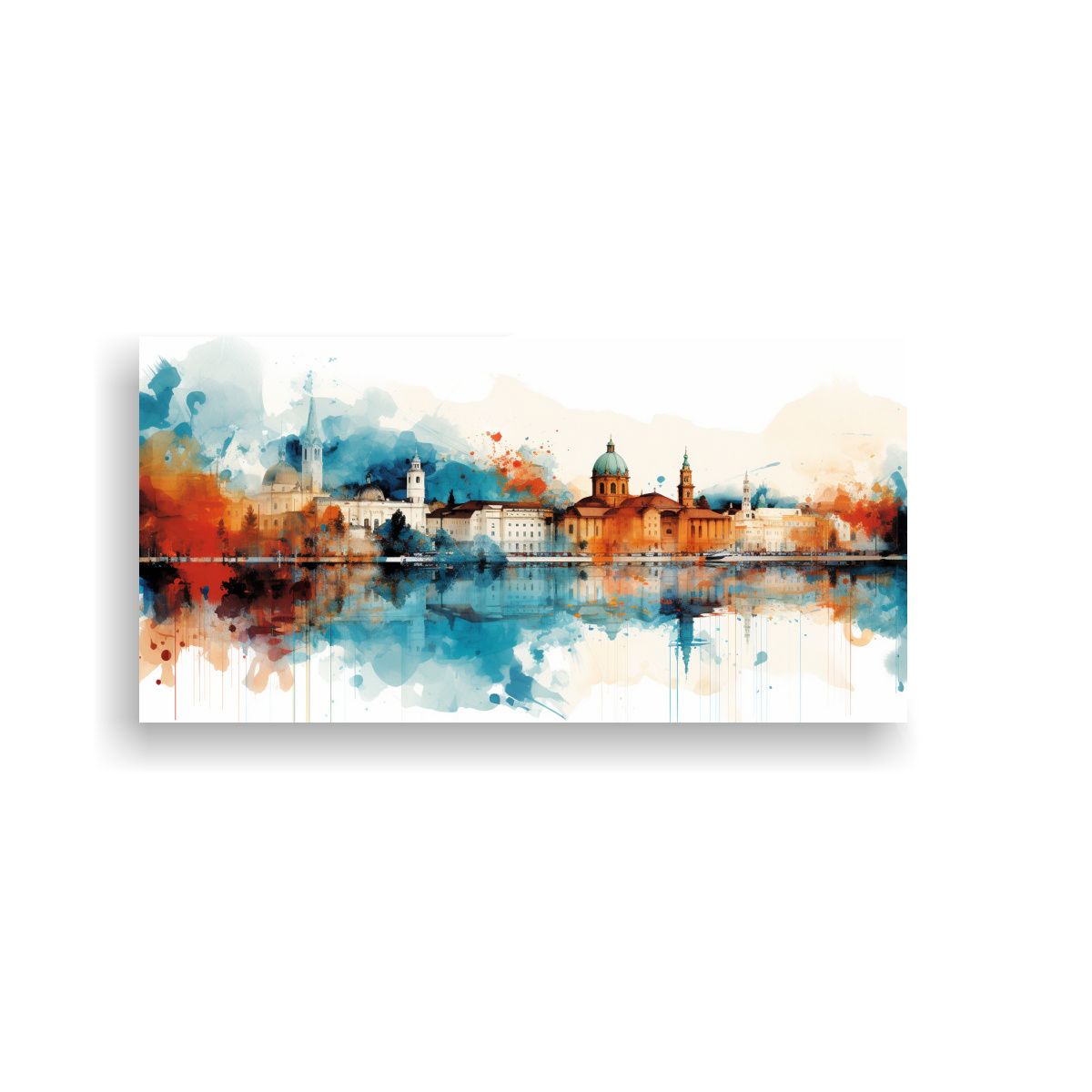 GENERICO - Pintura Decorativa Abstracta De La Composición 140x70 Cm