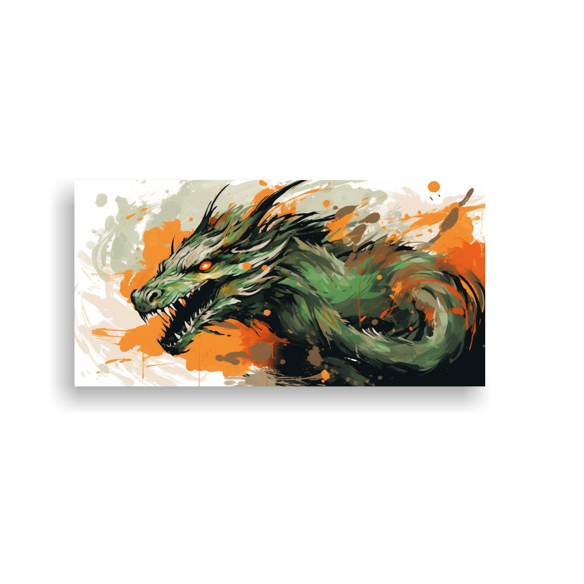 GENERICO - Pintura Decorativa Horizontal De Arte Fino 120x60 Cm