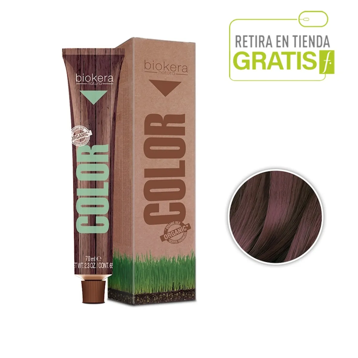 SALERM - SALERM Tintura Biokera 5.5 Castaño Claro Caoba