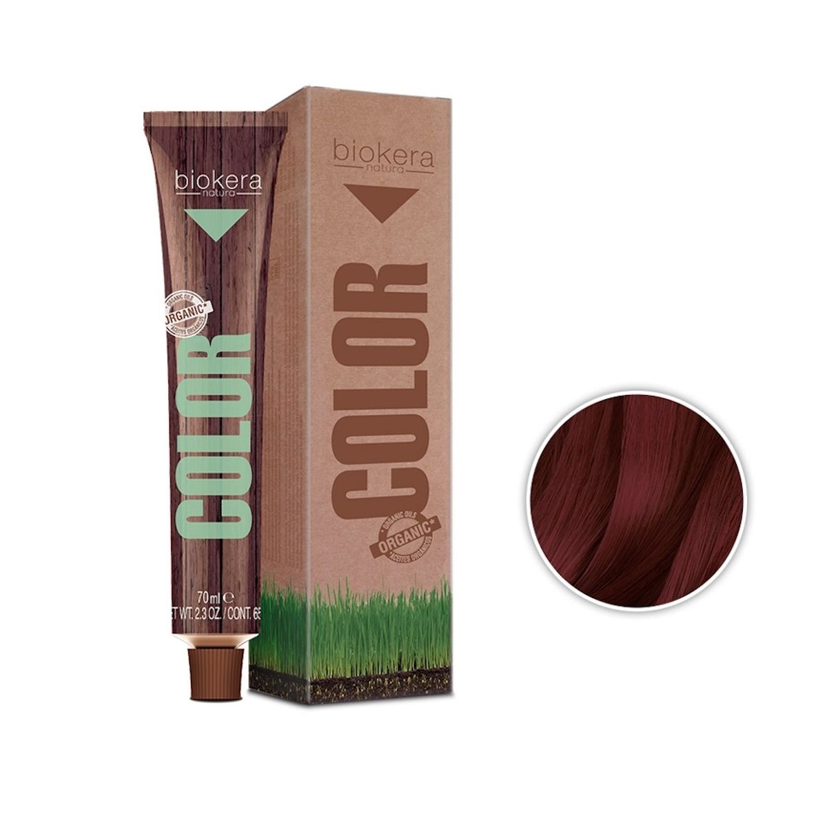 SALERM - SALERM Tintura Biokera 5.66 Castaño Claro Rojo Intenso