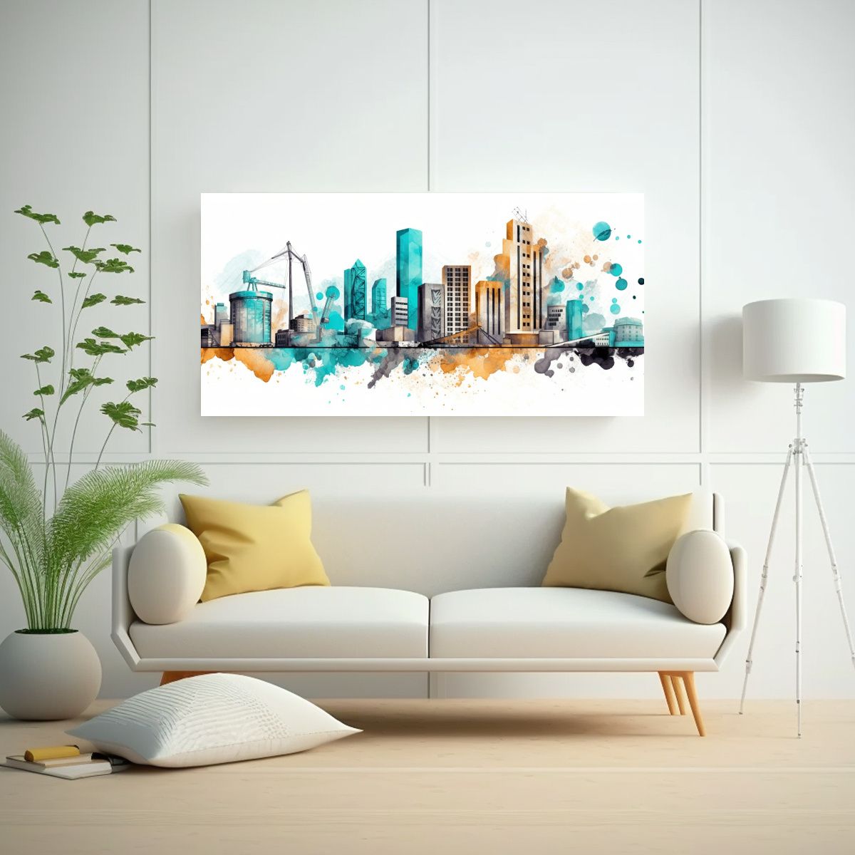 GENERICO - Pinturas Decorativas Con Imágenes Compuestas De 140x70 Cm