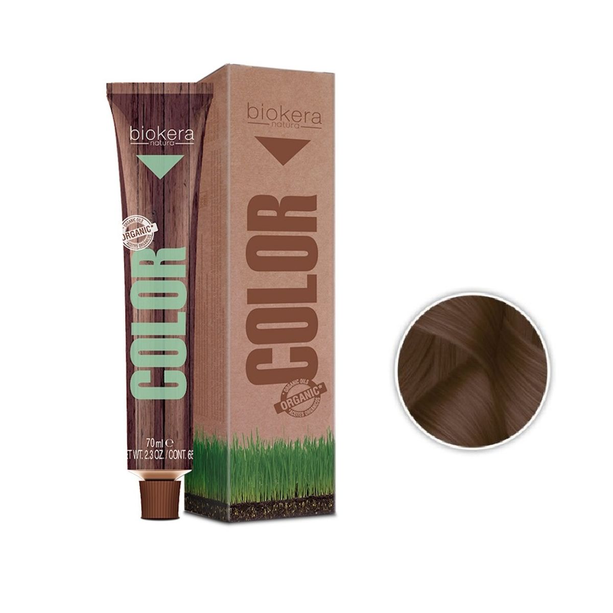 SALERM - SALERM Tintura Biokera 5.735 Castaño Claro Chocolate Brasil
