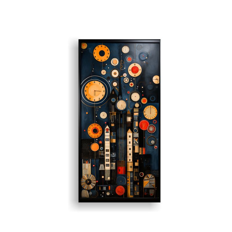 GENERICO - Pintura Decorativa Inspirada En Wassily 70x140 Cm