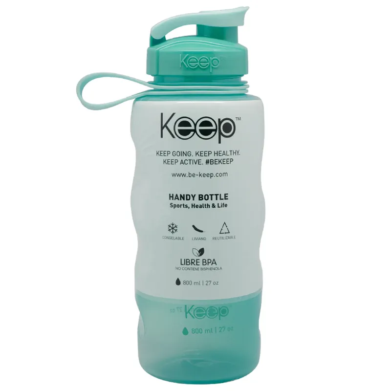 KEEP - Botella Colores 800ml keep -CELESTE