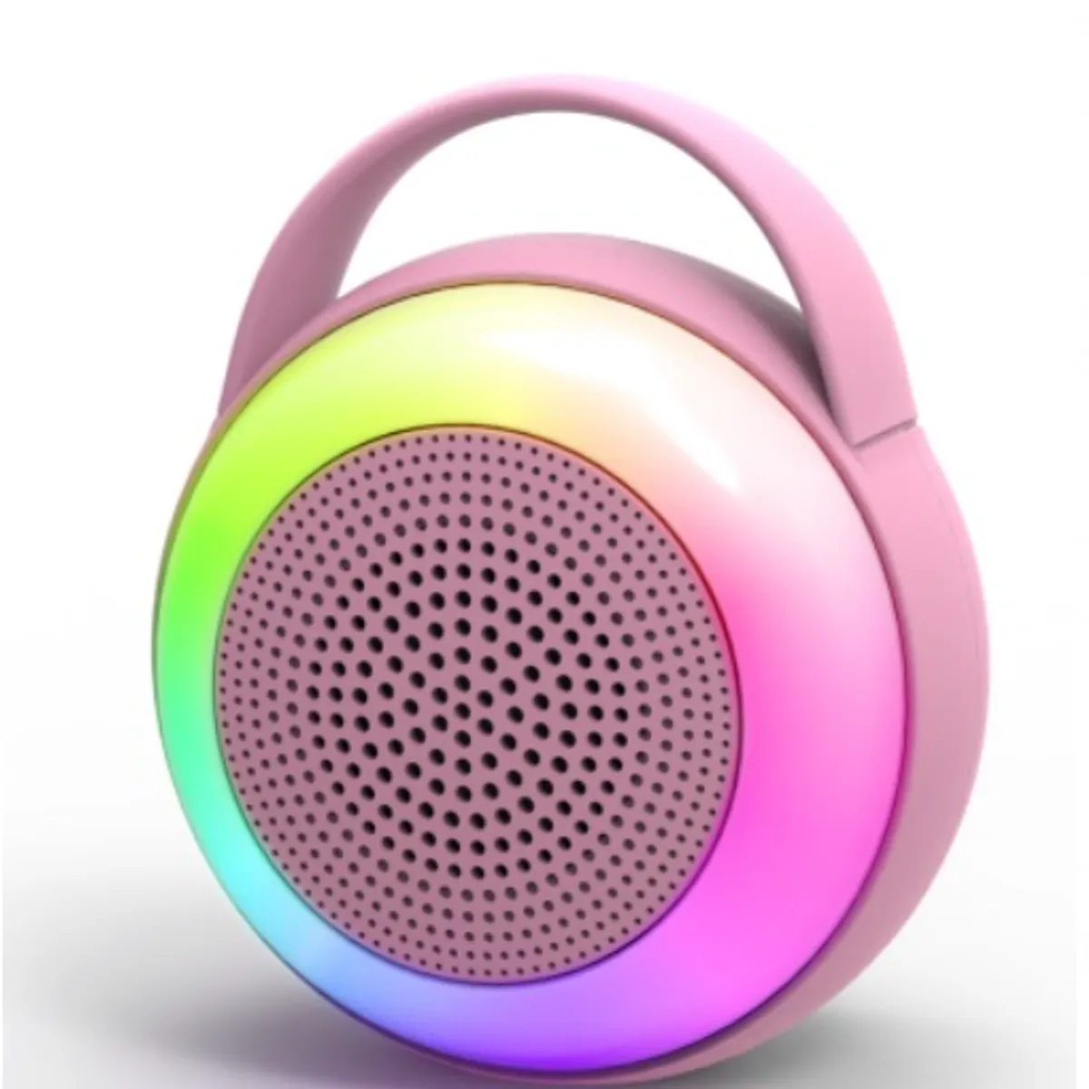GENERICO - Parlante Bluetooth Portátil Con Luces LED