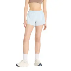NEW BALANCE - Short Mujer Sport Essentials Celeste