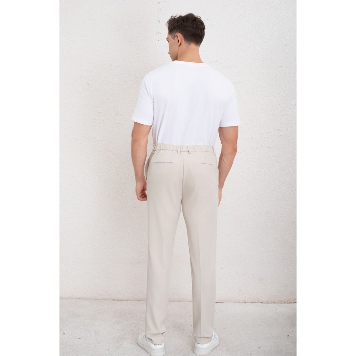 LIKE SHOP - Pantalon De Vestir Clasico Hombre Formal Recto Boton 6010