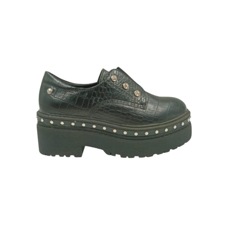 HERIEL - Zapato Negro Plataforma Mujer