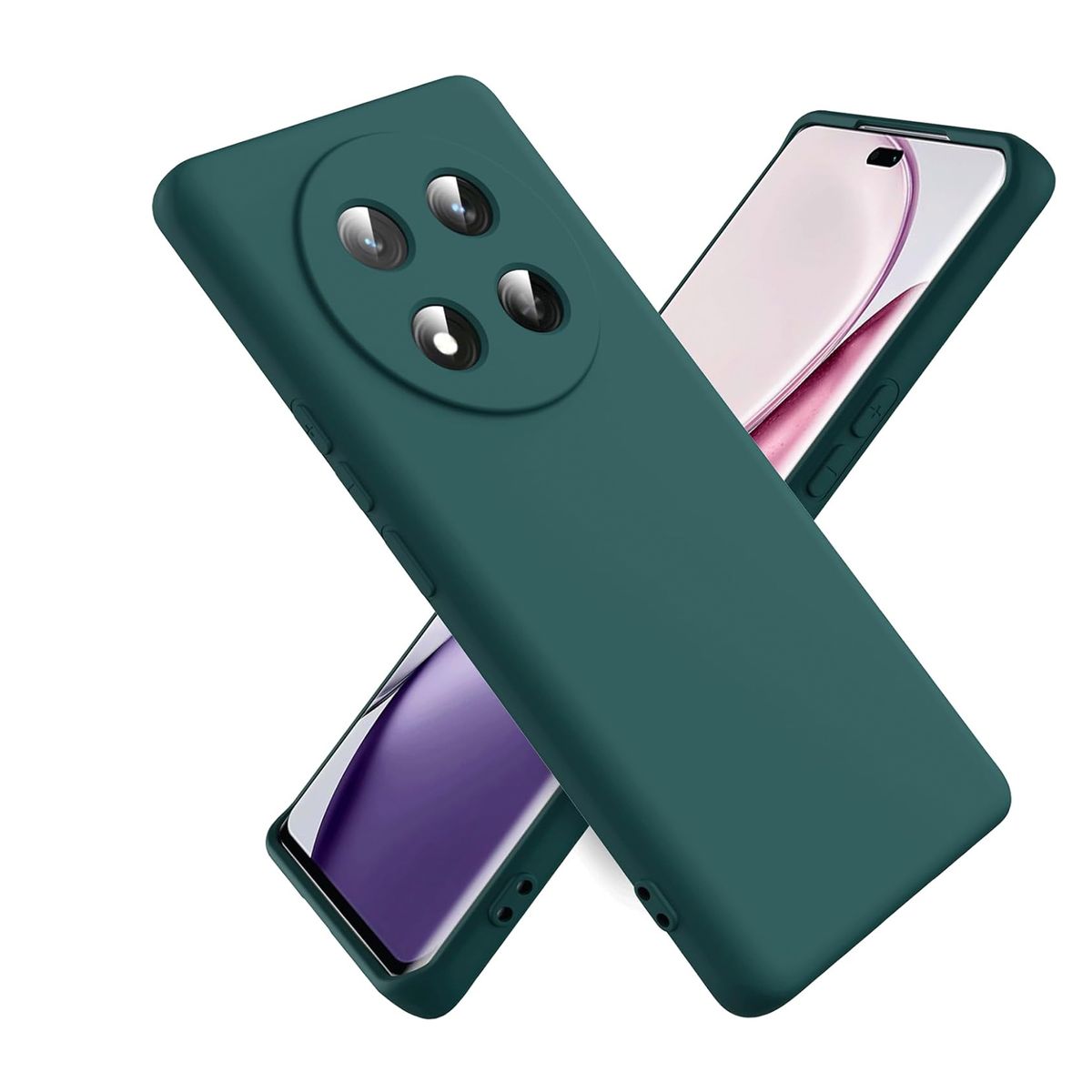 JOIGO - Carcasa Funda Para Honor X9C Goma Verde