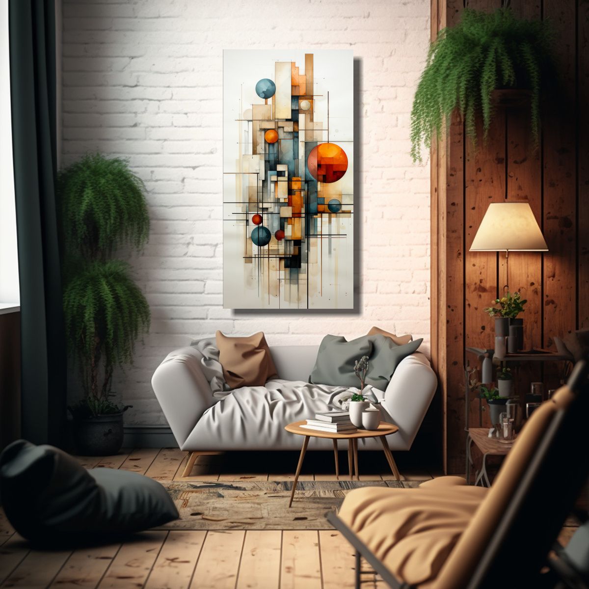 GENERICO - Pintura Decorativa En Lienzo Belleza Natural 70x140 Cm