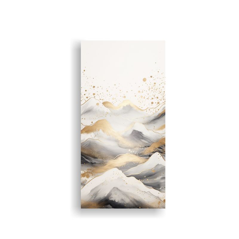 GENERICO - Paisaje De Montaña Con Estilo Elegante 70x140 Cm