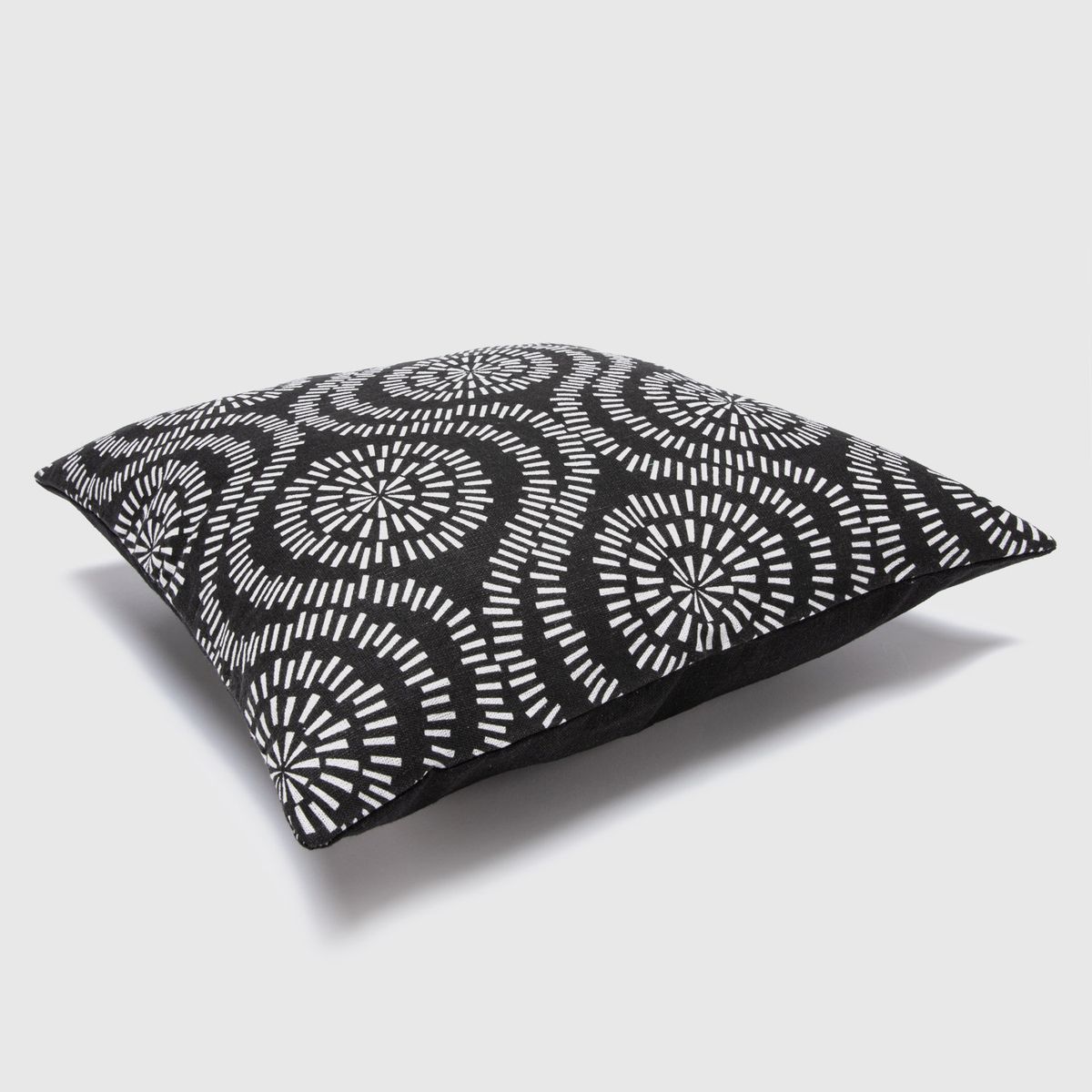 ZAHR - Cojin Estampado 45X45 Negro