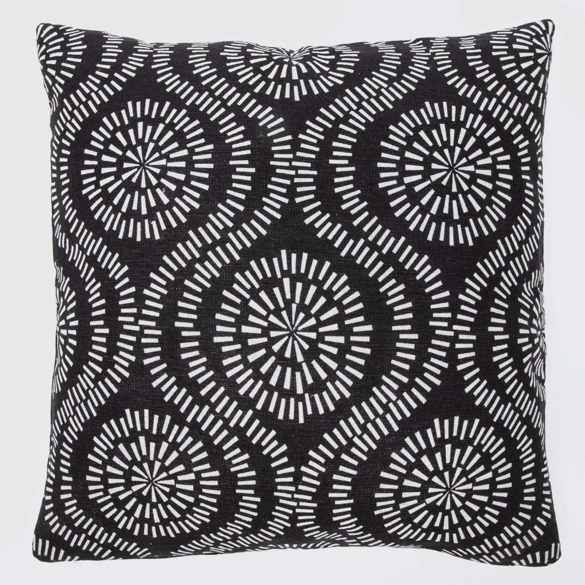 ZAHR - Cojin Estampado 45X45 Negro