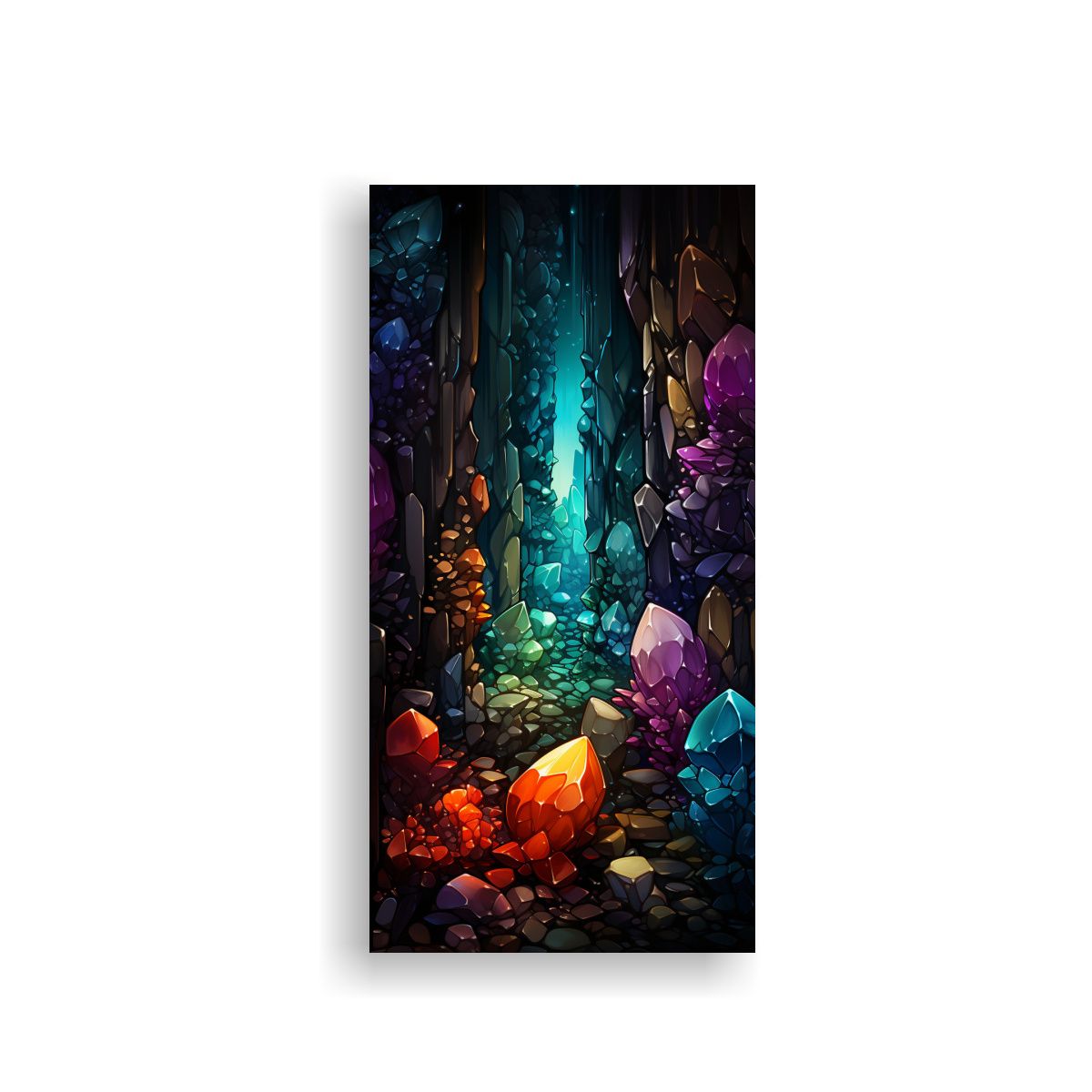 GENERICO - Piedras De Colores Para Interiores Estilo 70x140 Cm