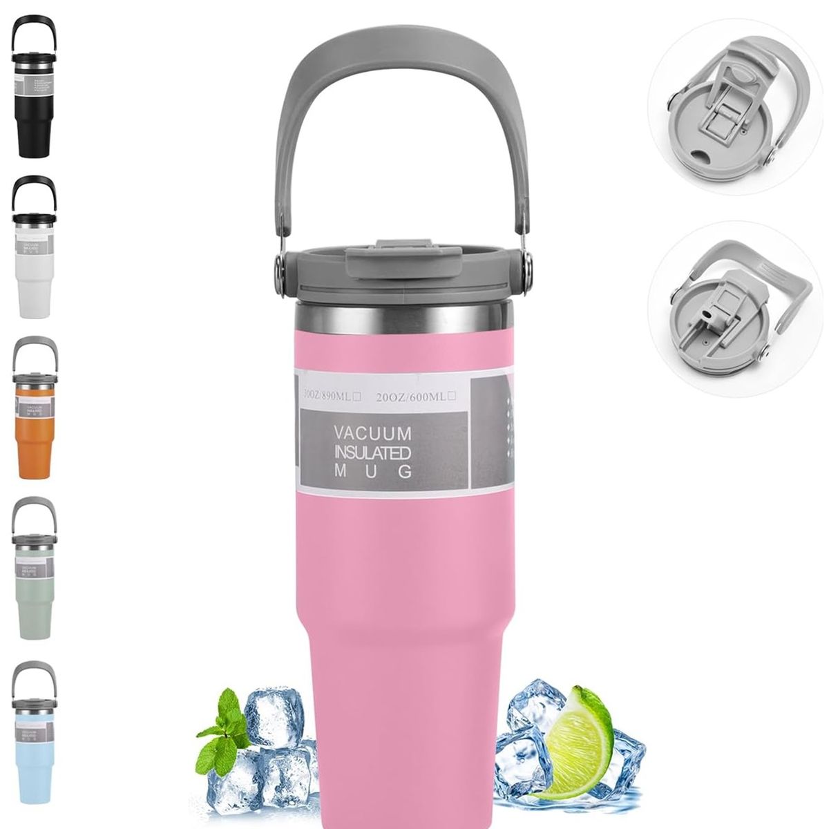 GENERICO - Termo Botella Jarra Mug Agua Te Cafe Vaso Termico Acero Inox