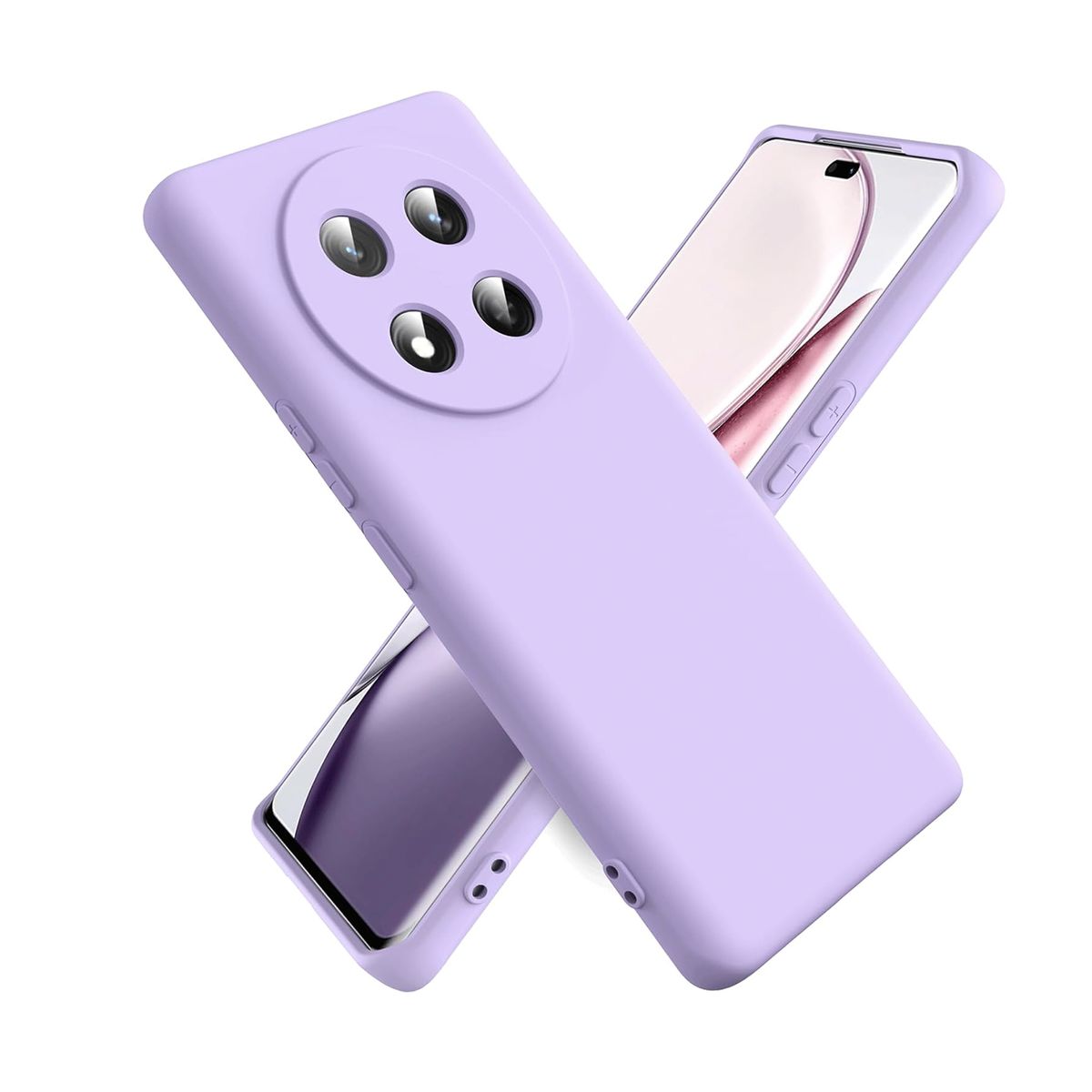 JOIGO - Carcasa Funda Para Honor Magic 7 Lite Goma Lila